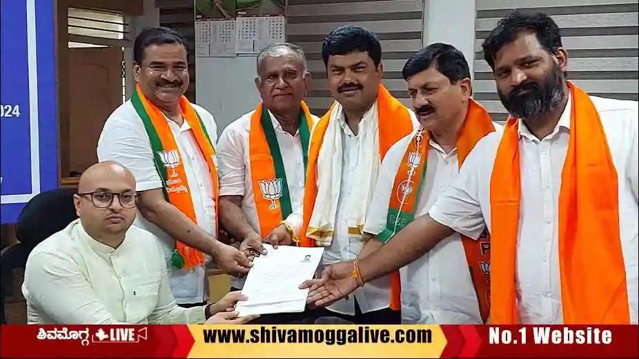 bjp-candidate-by-raghavendra-files-nomination
